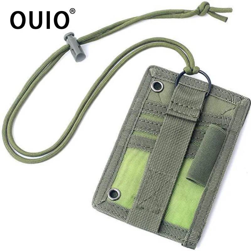 Lanyard Badge Holder - OUIO Taktyczny Uchwyt na Kartę ID