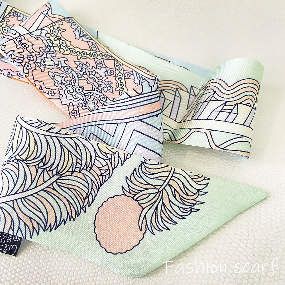 Face Scarf Mask - 1PC koreańska moda nowa damska skośna
