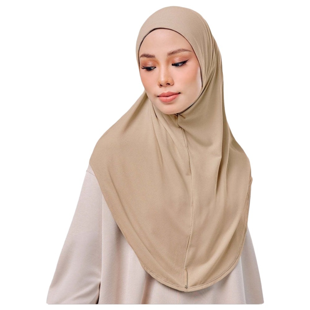 Head Wrap Turban - Jednokolorowy, oddychający turban na Eid Al-Fitr,