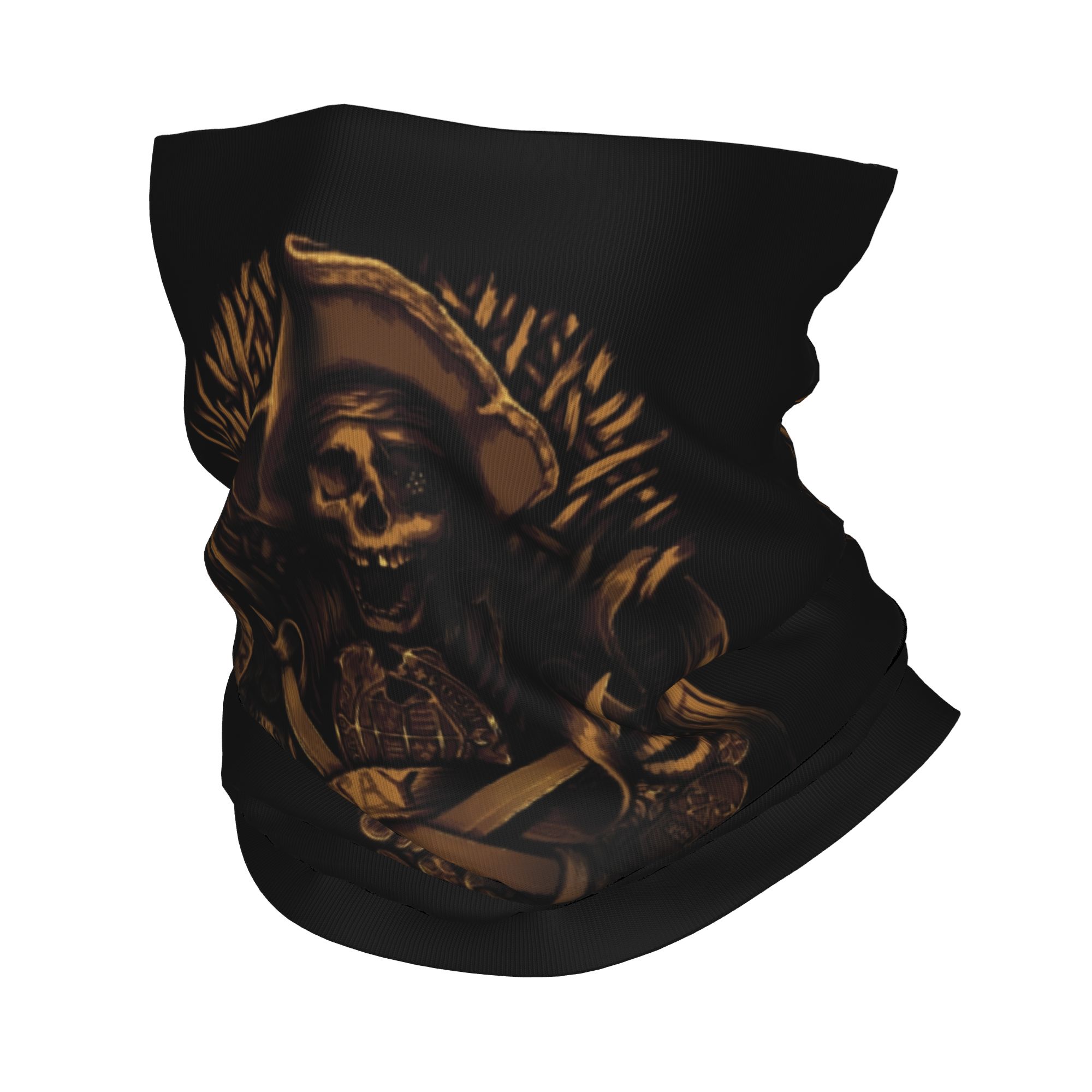 Neck Warmer Tube - Wielofunkcyjna Chusta Komin Piracka Czaszka Never
