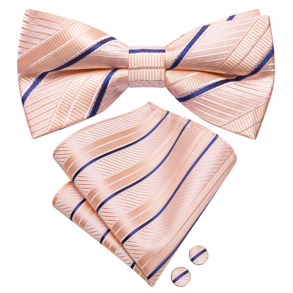 Męska mucha, poszetka, spinki  – Bow Tie Pre Tied recenzja i cena