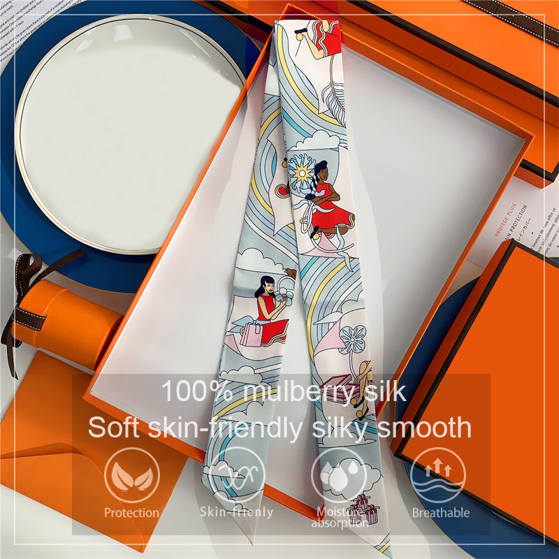 Szalik damski 100% jedwabiu mo – Silk Neck Scarf recenzja i cena