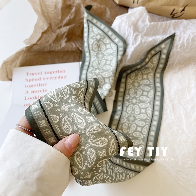 Zestaw Seria Jedwabny Satynowy – Ascot Neck Scarf recenzja i cena