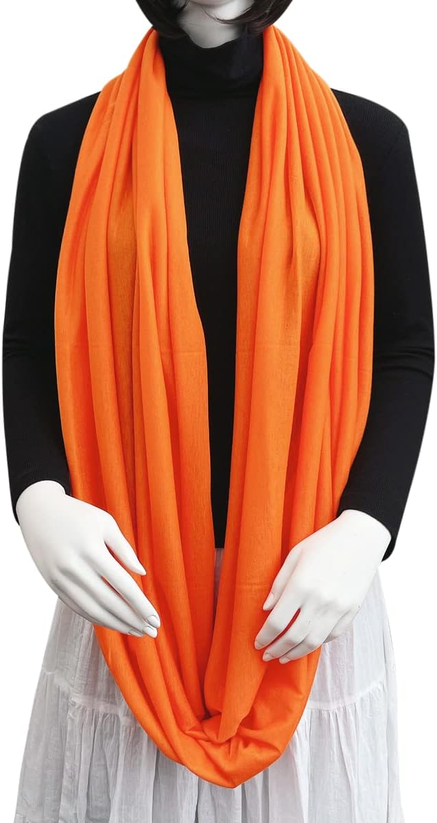 Miękki, lekki szalik nieskończ – Infinity Scarf Knit recenzja i cena