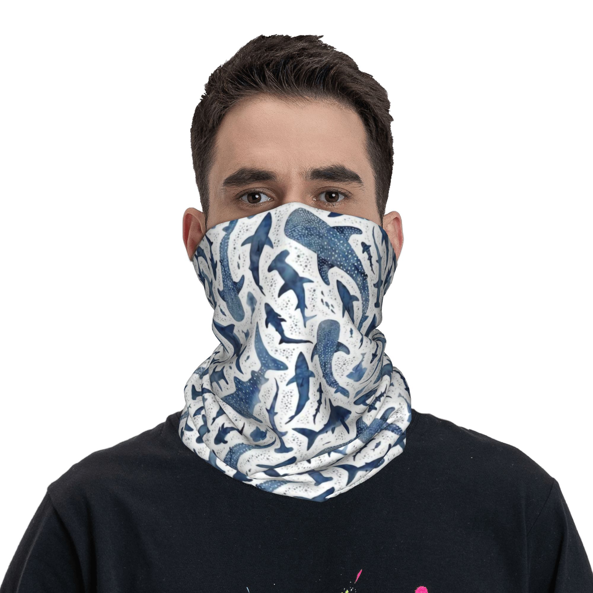 Niestandardowa Niebieska Akwar – Neck Warmer Tube recenzja i cena
