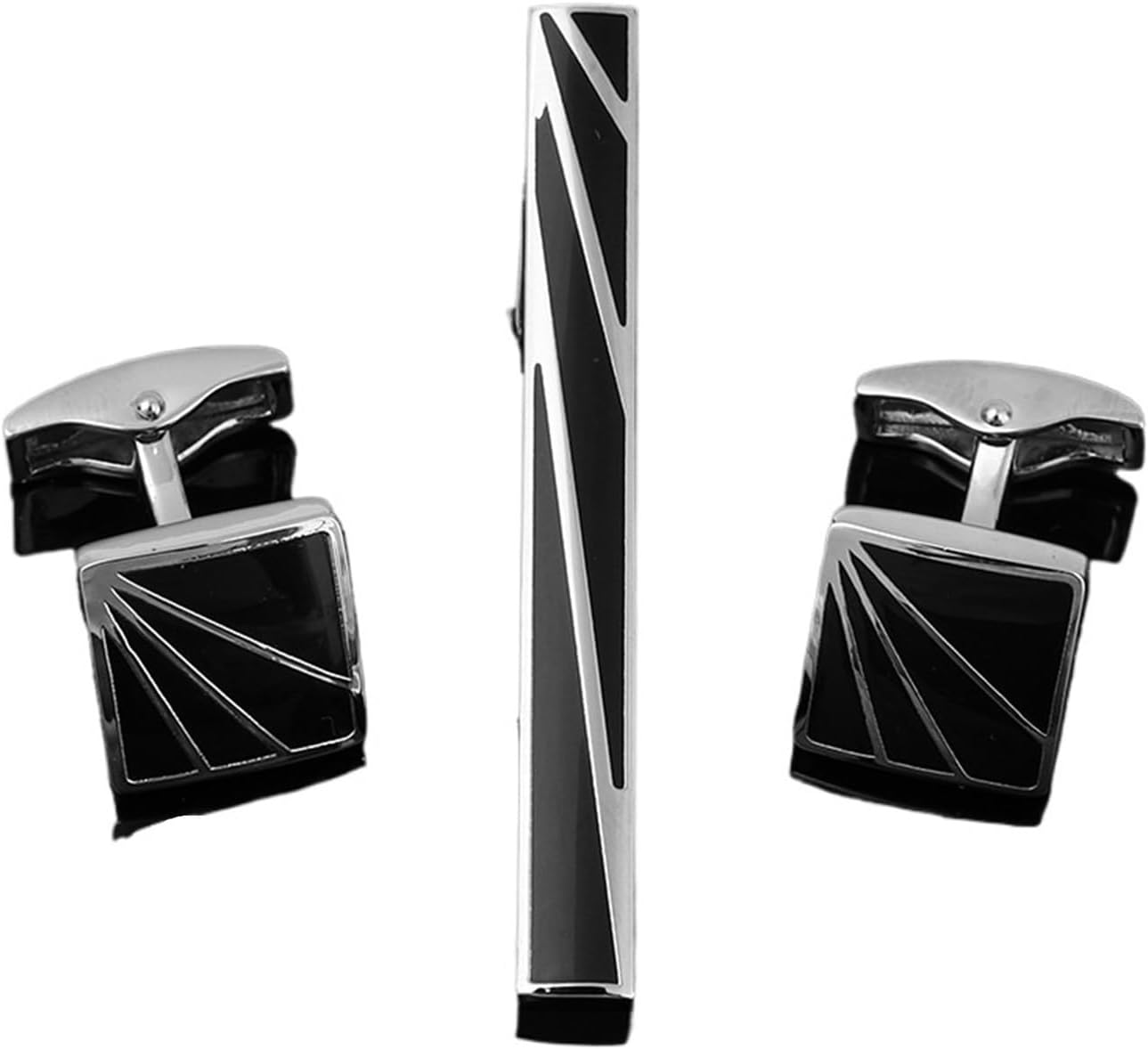 2 zestawy, męskie krawaty, kli – Tie Bar Set Gift recenzja i cena