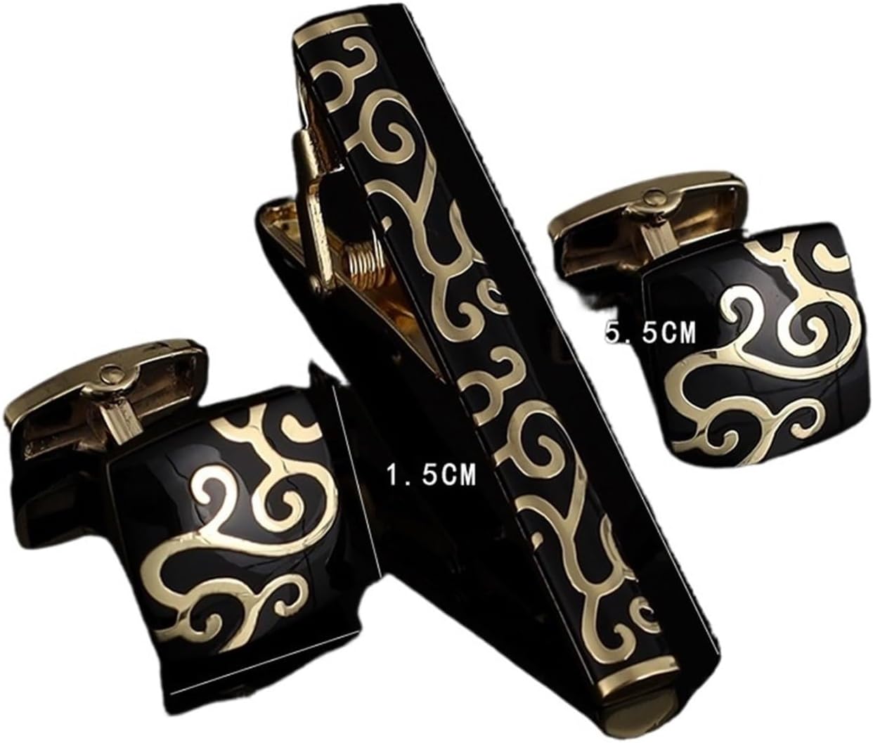 2 zestawy, męskie krawaty, kli – Tie Bar Set Gift recenzja i cena