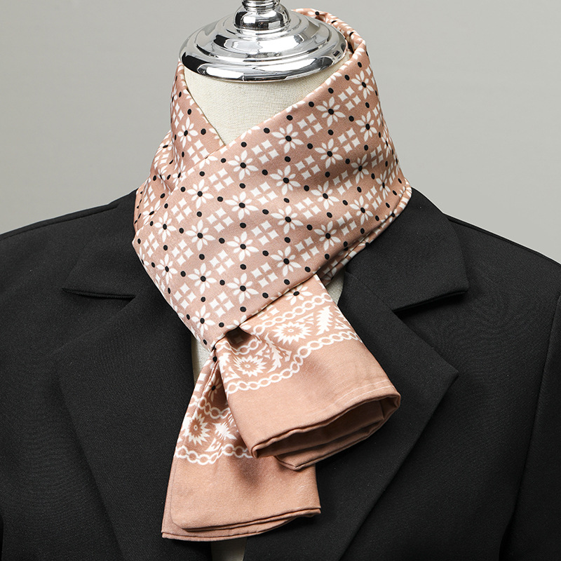 Męski szalik imitujący jedwab, – Scarf Silk Square recenzja i cena